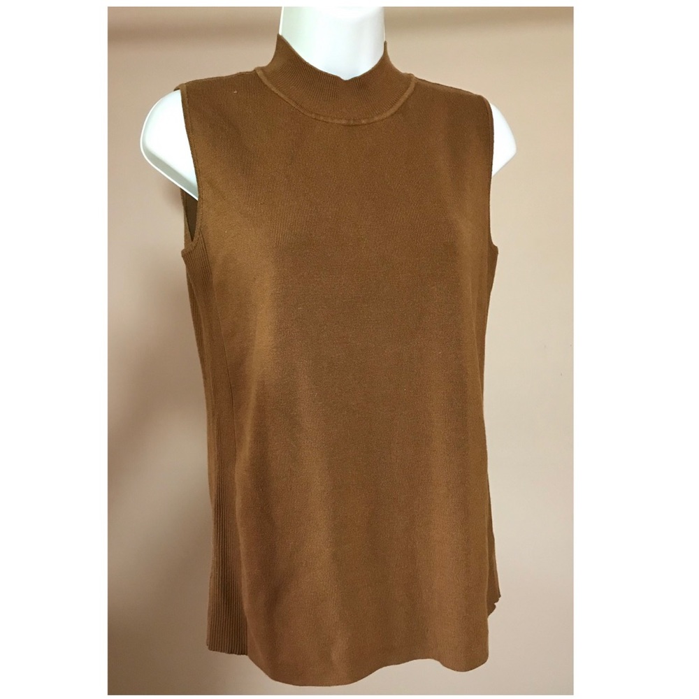 Alfani Copper Turtleneck Vest